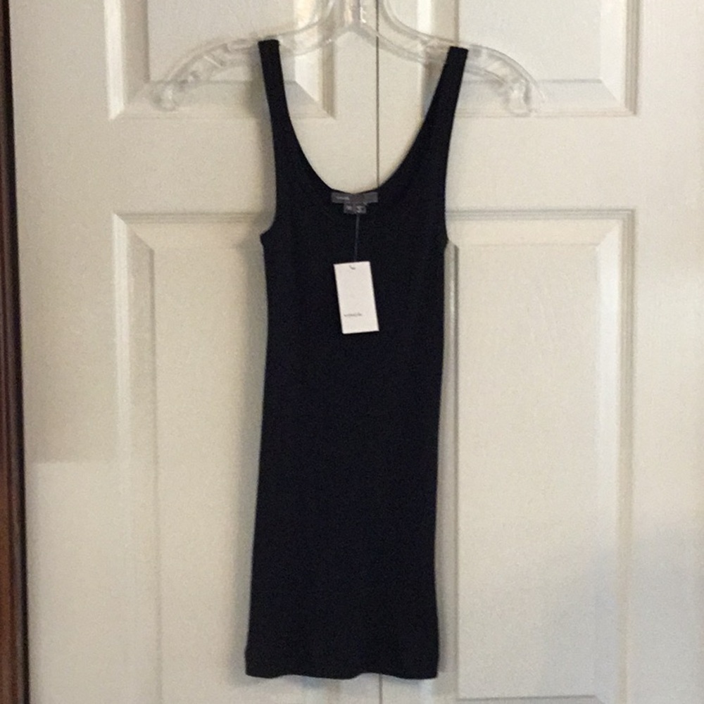 Vince black sleeveless Tank NWT